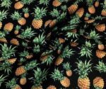 Pineapple Patterned Sofa and Curtain Fabric