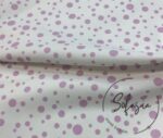 Pink Droplet Pattern Fabric - Image 3