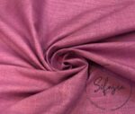 Pink Linen Look Fabric - Image 3