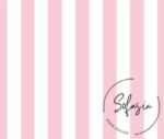 Pink Stripe Patterned Fabric