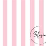 Pink Stripe Patterned Fabric
