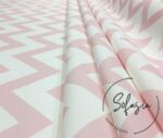 Pink Zigzag Upholstery Fabric - Image 6