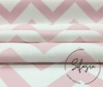 Pink Zigzag Upholstery Fabric - Image 7