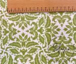Pistachio Green Motif Patterned Background Curtain Fabric - Image 4