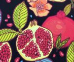 Pomegranate Lemon Patterned Sofa Fabric - Image 8