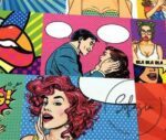 Pop Art Comics Patterned Fabric - Image 5