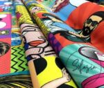Pop Art Comics Patterned Fabric - Image 9