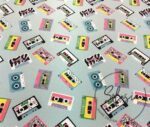 Pop Art Tapes Patterned Fabric - Image 4
