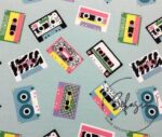 Pop Art Tapes Patterned Fabric - Image 5
