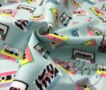 Pop Art Tapes Patterned Fabric - Image 6
