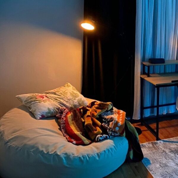 Round giant beanbag