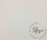 Powder Pink Fabric with White on Small Polka Dots - Image 5