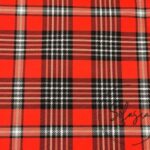 Red British Plaid Fabric