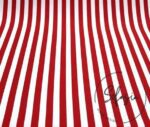 Red Pinstripe Fabric, Sofa and Curtain Fabric