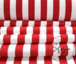 Red Pinstripe Fabric, Sofa and Curtain Fabric - Image 6