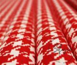 Red Small Houndstooth Fabric - Image 5