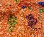 Retro Grape Patterned Sofa and Curtain Fabric - Image 4