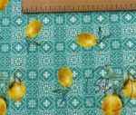 Retro Lemon Patterned Sofa and Curtain Fabric - Image 3