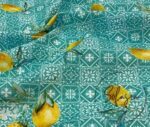 Retro Lemon Patterned Sofa and Curtain Fabric - Image 4
