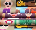 Robot Patterned Drapery and Sofa Fabric - Image 9