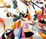 Shopping Girls Patterned Fabric - Image 5