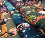 Skull Orchestra Patterned Pop Art Fabric - Image 9