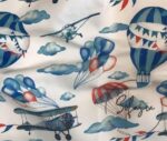 Sky Patterned Sofa and Curtain Fabric - Image 3
