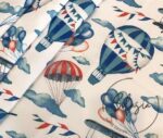 Sky Patterned Sofa and Curtain Fabric - Image 4