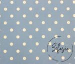Small Dot Blue Fabric (Curtain and Sofa Fabrics) - Image 4