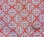 Soft Red Motif Patterned Sofa Fabric - Image 3
