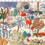 Stone Ground Forest Pattern Fabric