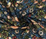 Strawberry Thief Patterned Cover Fabric - Image 5