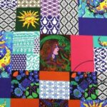 Sunny Patchwork Patterned Fabric