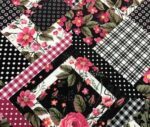 Tile Patchwork Patterned Fabric - Image 3