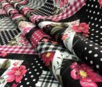 Tile Patchwork Patterned Fabric - Image 10