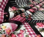 Tile Patchwork Patterned Fabric - Image 11