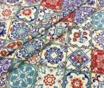 Tile Patterned Cushion Fabric - Image 4