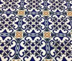 Tile Patterned Sofa and Curtain Fabric - Image 3