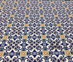 Tile Patterned Sofa and Curtain Fabric - Image 4