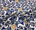 Tile Patterned Sofa and Curtain Fabric - Image 5