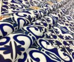 Tile Patterned Sofa and Curtain Fabric - Image 6