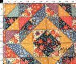 Triangle Patchwork Patterned Fabric - Image 5