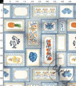 Tropical Collage Patterned Pillow Fabric - Image 3
