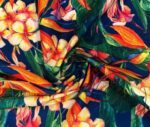 Tropical Flower Pattern Curtain and Sofa Fabric - Image 3