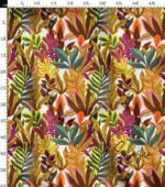 Tropical Leaf Patterned Cover and Curtain Fabric - Image 3