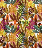 Tropical Leaf Patterned Cover and Curtain Fabric - Image 4