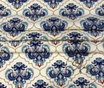 Tulip Tile Patterned Cushion Fabric - Image 3