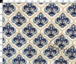 Tulip Tile Patterned Cushion Fabric
