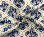 Tulip Tile Patterned Cushion Fabric - Image 5