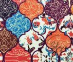 Turkish Motif Moroccan Patterned Fabric - Image 3